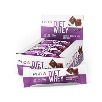 PhD - Diet Whey Bar - 12 Pack - Chocolate Brownie Flavour
